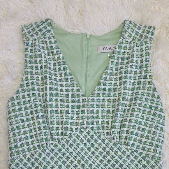 Taylor Green Mutli Color Fit and Flare Mini Dress for Wedding Guest - Picture 2 of 8